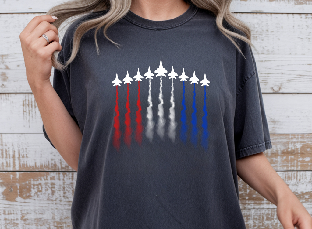 Red, White & Fly Tee