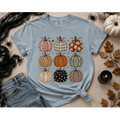 Patchwork Pumpkins Comfort Colors Tee
