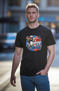 Red White & Feral Independence Day Tee