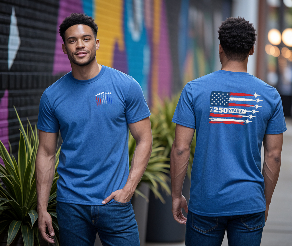 Red White & Fly 250th Anniversary Tee