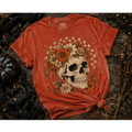 Floral Skull & Wildflowers Comfort Colors Tee