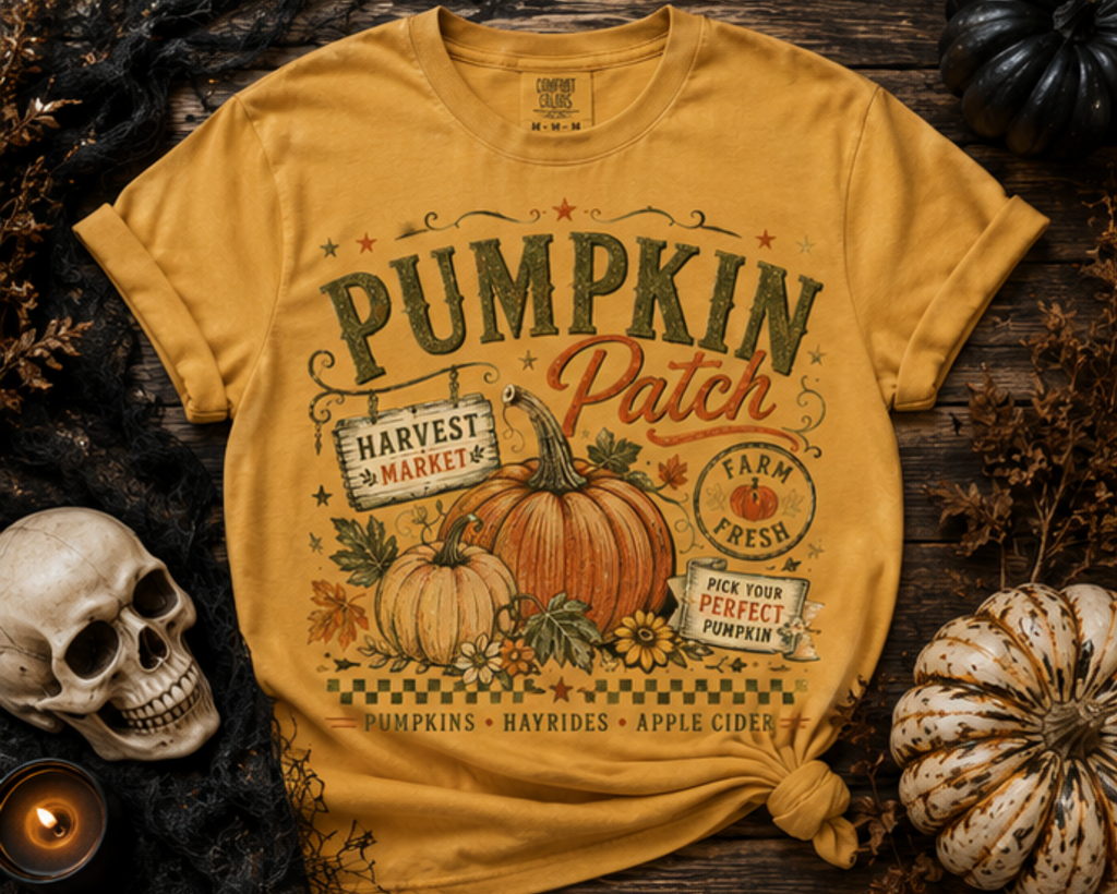 Pumpkin Patch Comfort Colors Tee