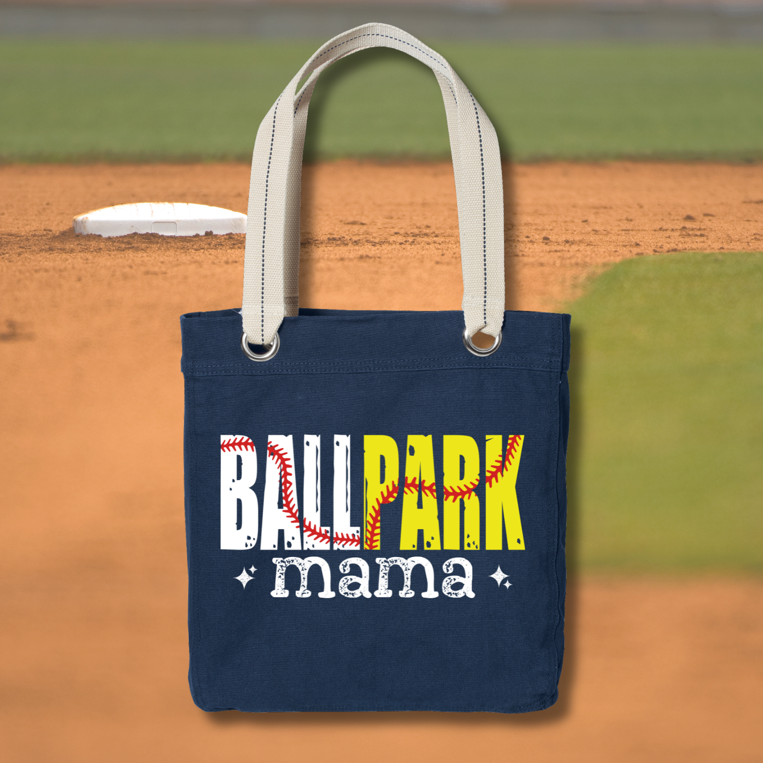 Ball Park Mama Tote