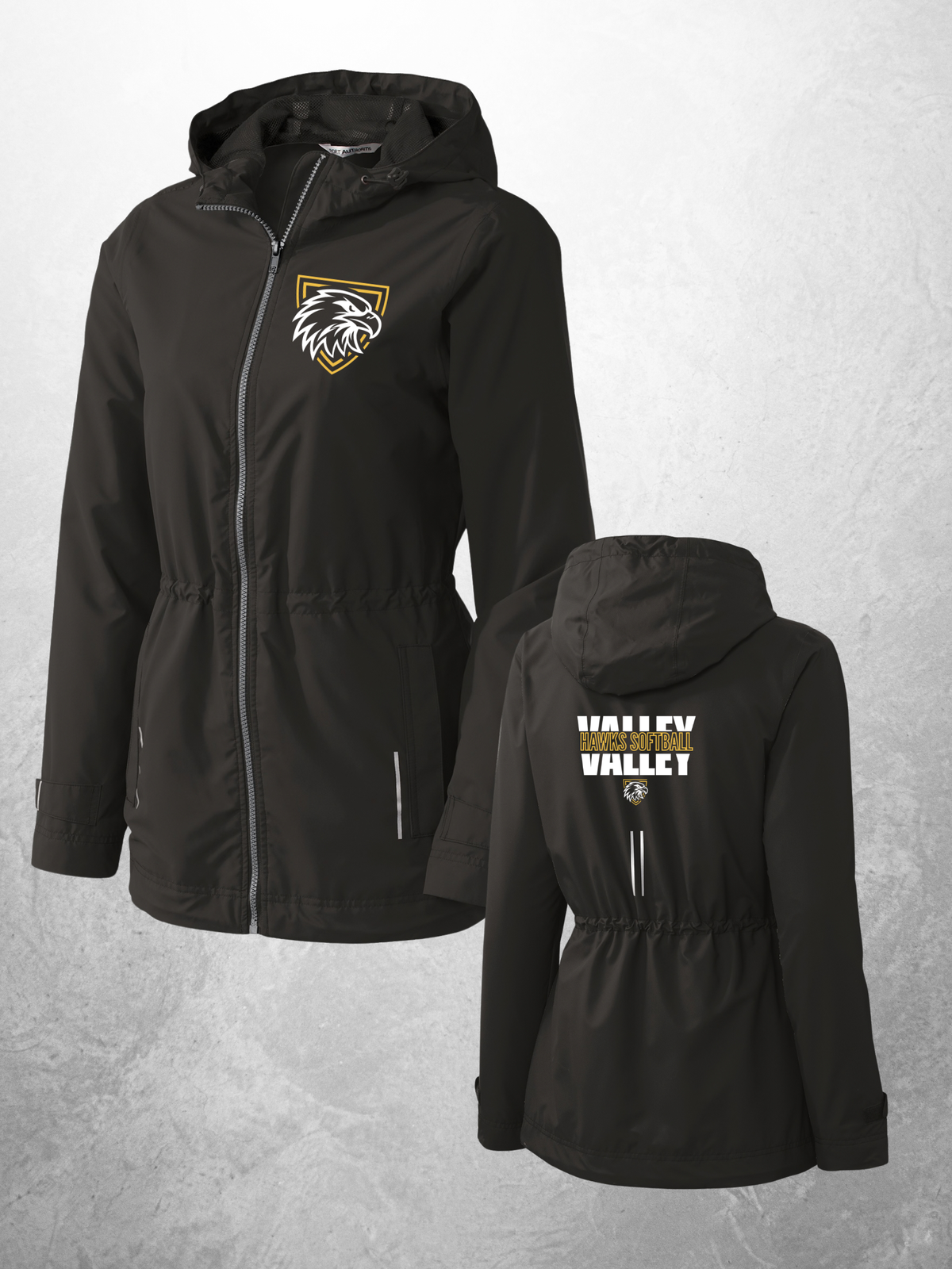 Women's Hawks Softball Rain Jacket