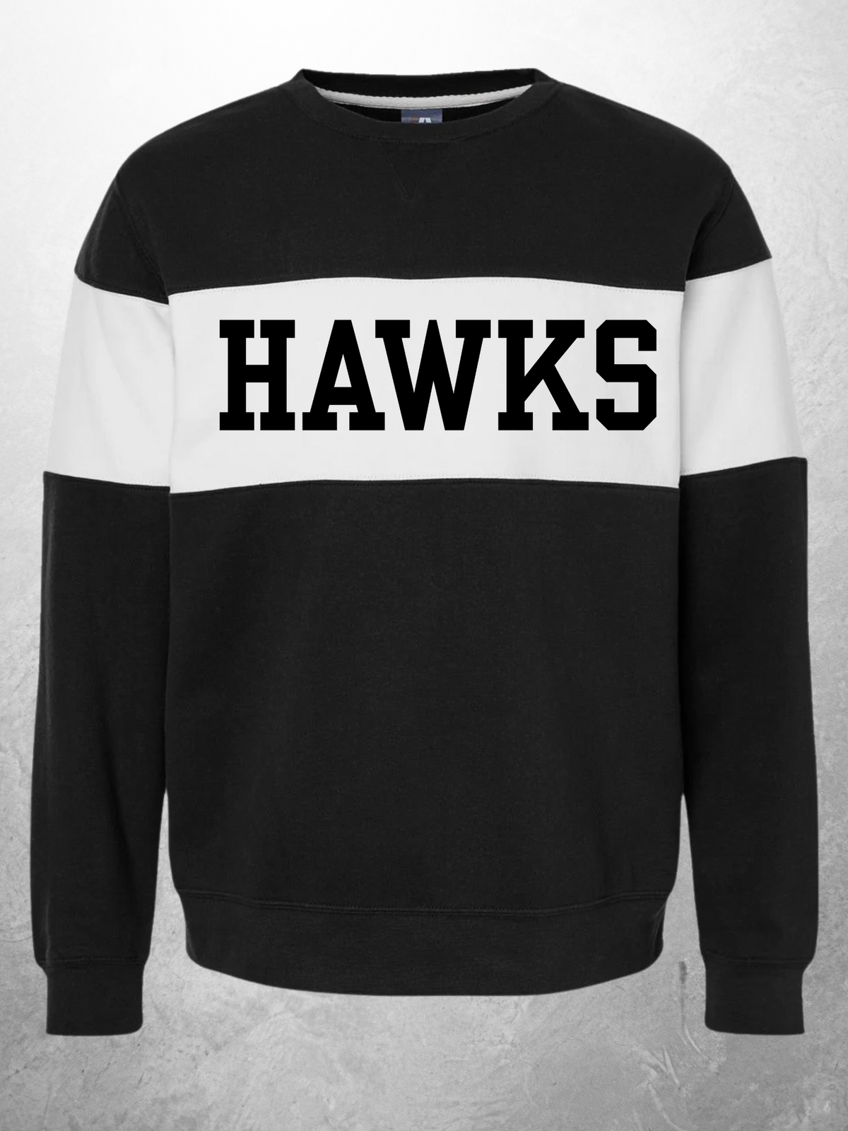 J. America Varsity Fleece Crewneck Sweatshirt