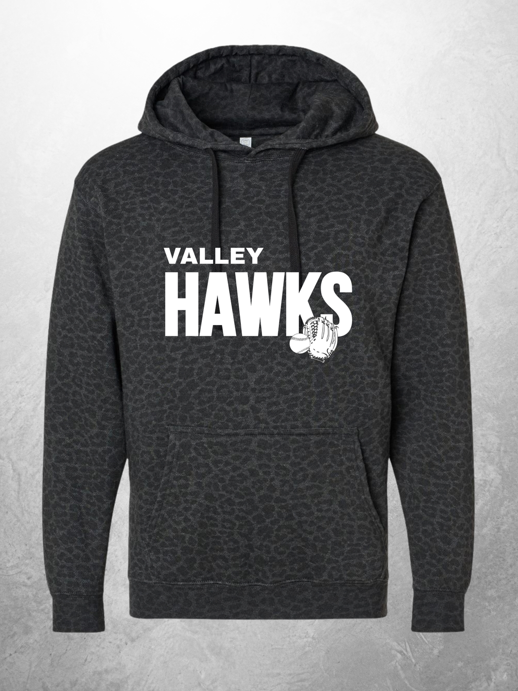 Hawks Softball Fleece Hoodie design option 2