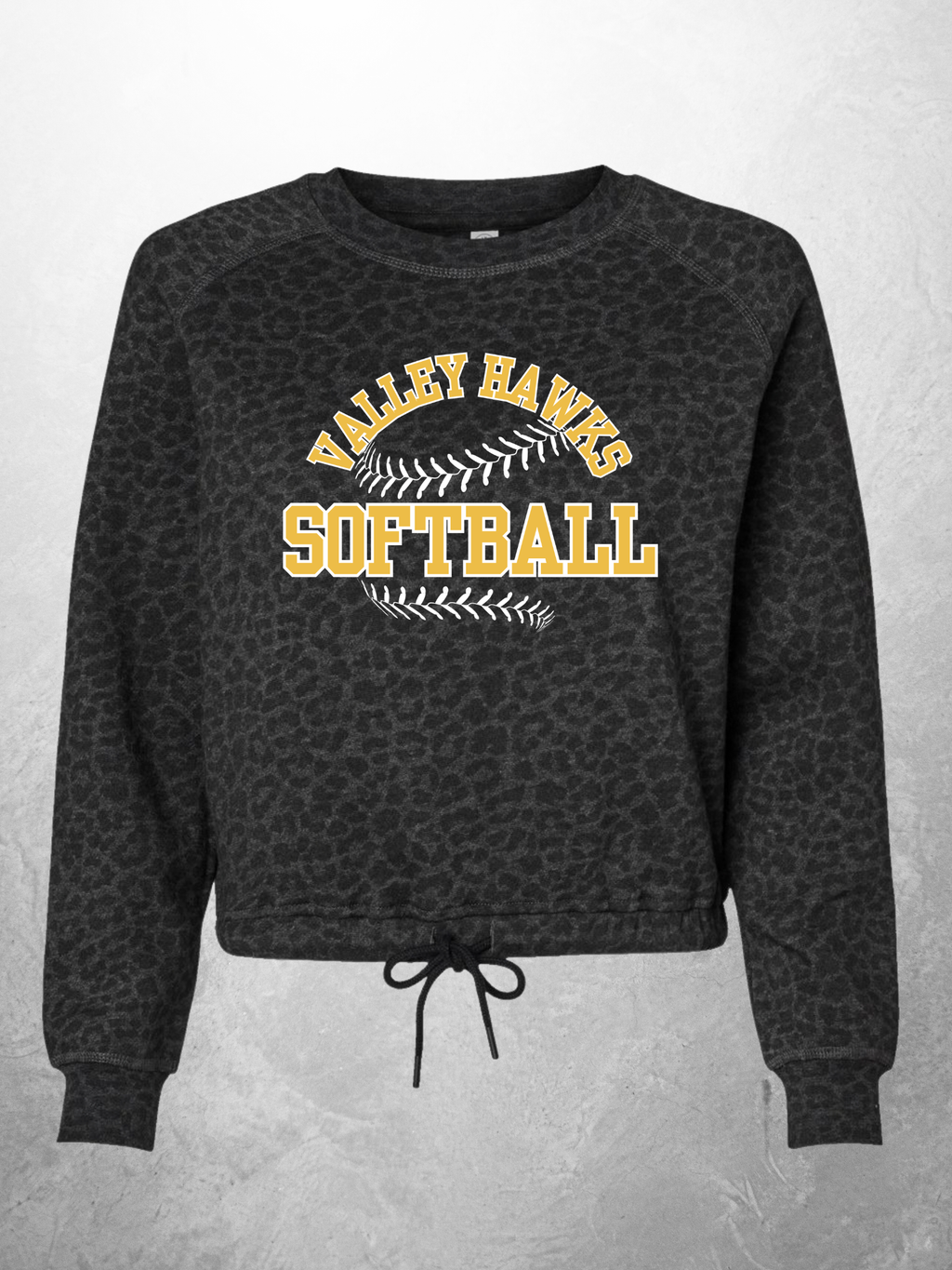 Hawks Softball Boxy Crewneck design option 3