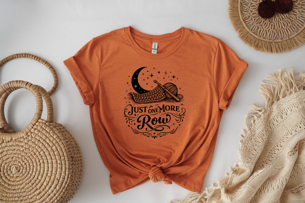 One More Row Crochet Tee